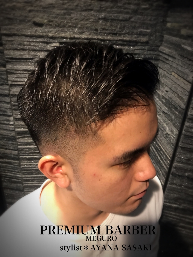 連載 Very Short フェード 震災刈り セット時間5秒でかっこよく ブログ Premium Barber 渋谷原宿店 高級理容室 床屋 ヒロ銀座ヘアーサロン