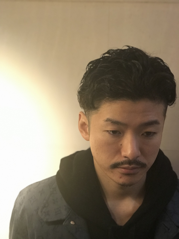 バックパーマスタイル ヘアカタログ 高級理容室 床屋 ヒロ銀座ヘアーサロン