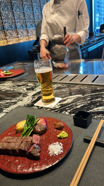 麻布台ヒルズで記念日ご飯！