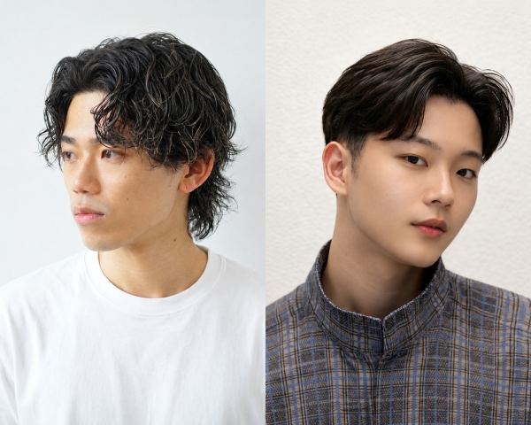 30代からの清潔感パーマ