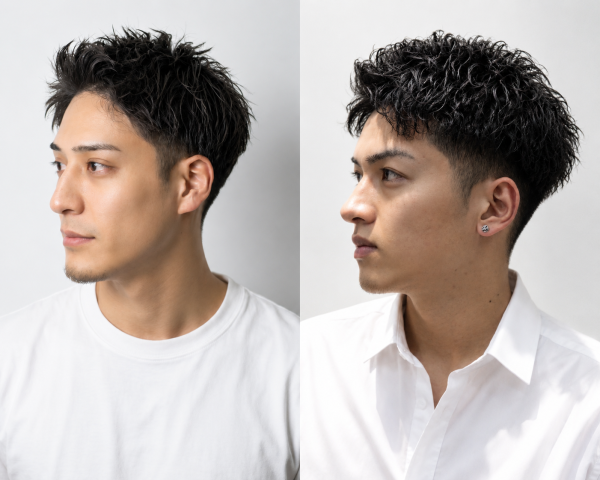 人気上昇中のショートパーマ  本文