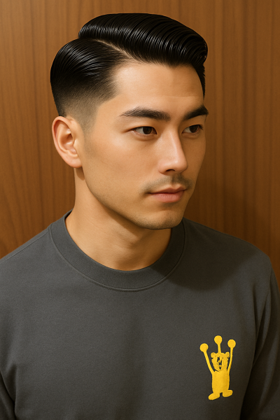 日本紳士經典側分髮型