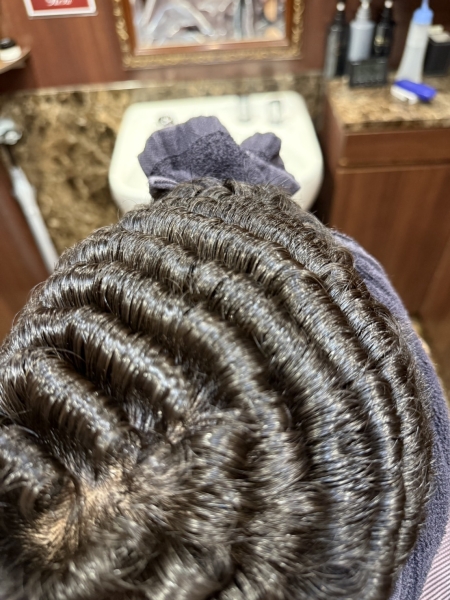 アイロンパーマ