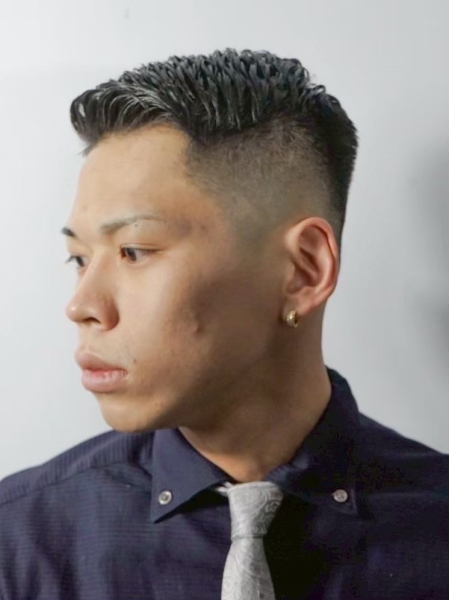 朝が楽になる時短フェードスタイル