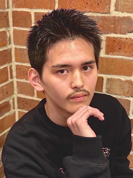 Trend Hair × Spiky Short × Business