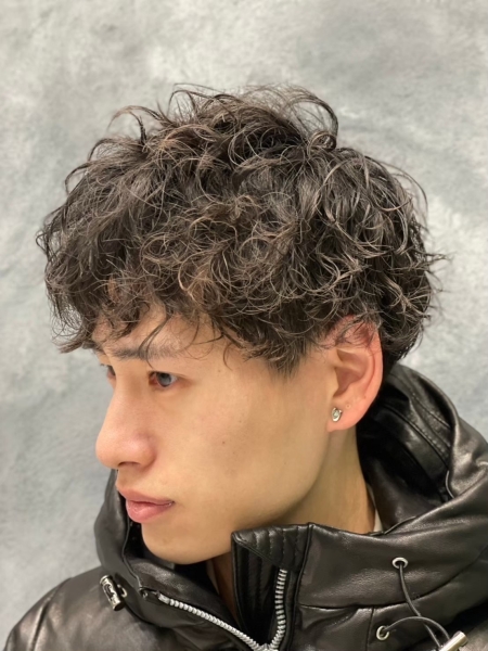 Spiral perm / Uốn xoăn sóng