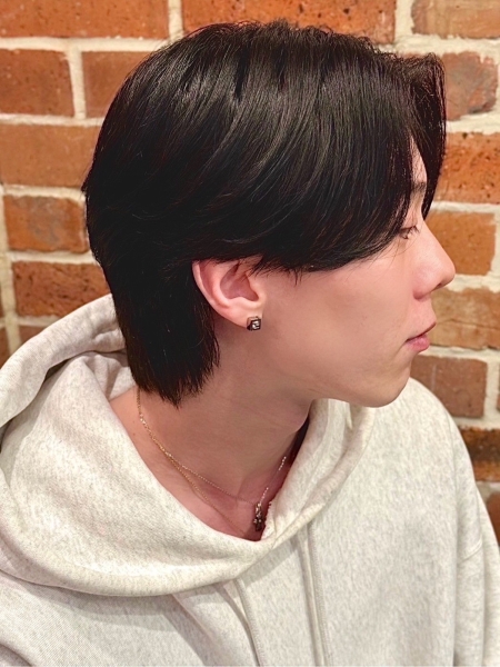 Middle part × Trendy hairstyle × 2025
