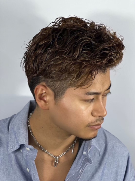現代感強烈的男士髮型
