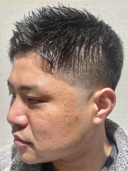 理容師が叶える、理想のフェード