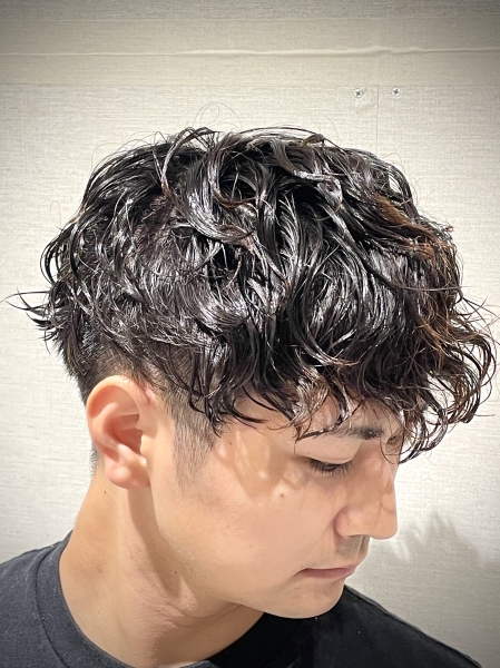 ツイストスパイラルパーマスタイル