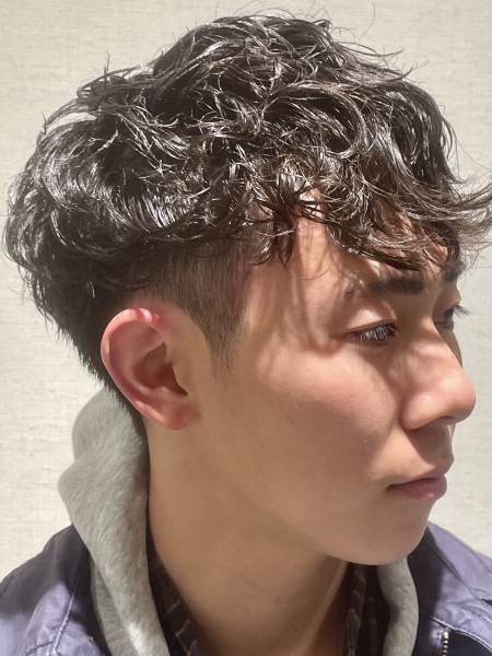 スパイラルパーマ