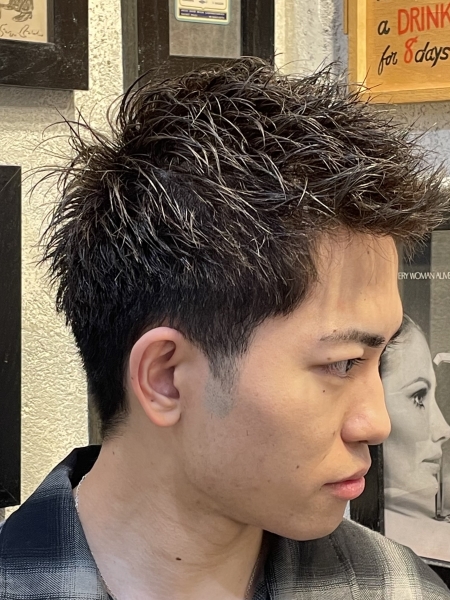 スパイキーショートスタイル