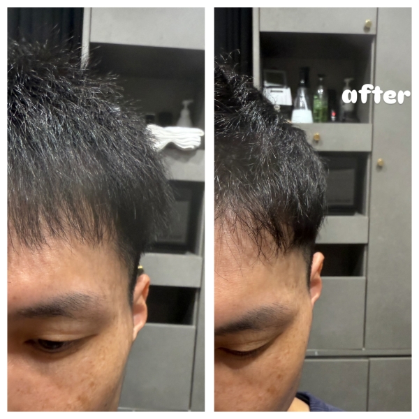 男性直毛で横膨らむ方全員オススメ！アイロンパーマ！