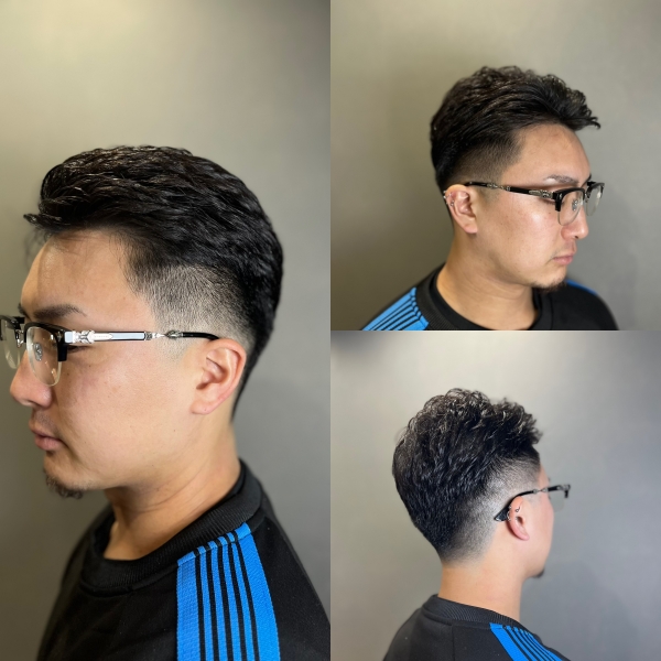 朝セット1分パーマ！