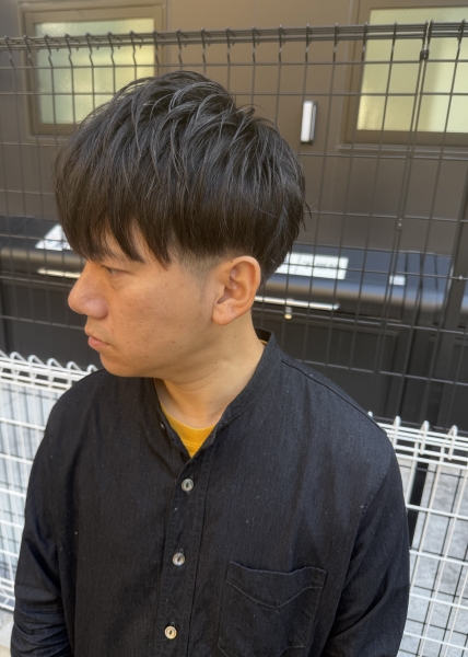 ツーブロックマッシュ