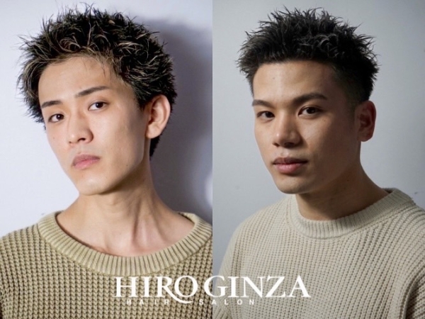 メッシュ、動かすパーマ