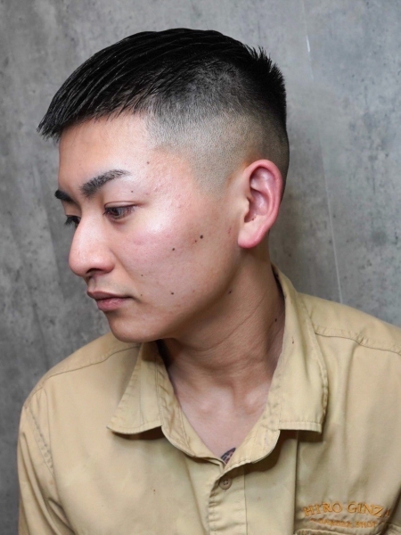 王道クロップフェード