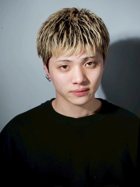 ショートでも下ろす前髪