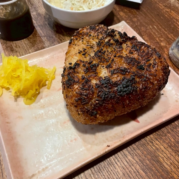 どでかい焼きおにぎり！