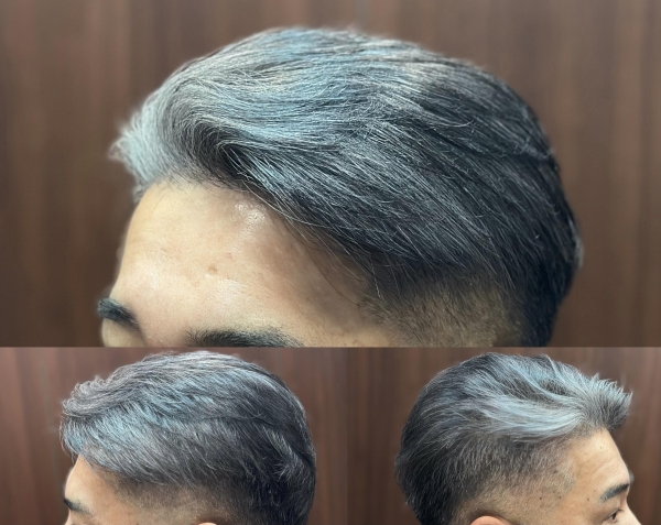 【冬の白髪ぼかしが人気上昇。自然で若々しいメンズカラー】