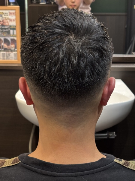 ミドルスキンフェード