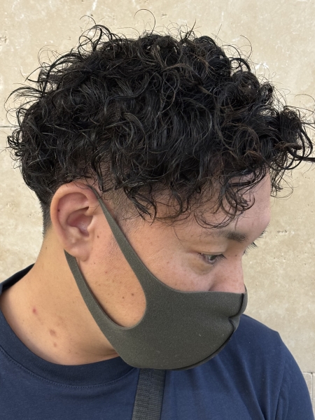 スパイラルパーマ