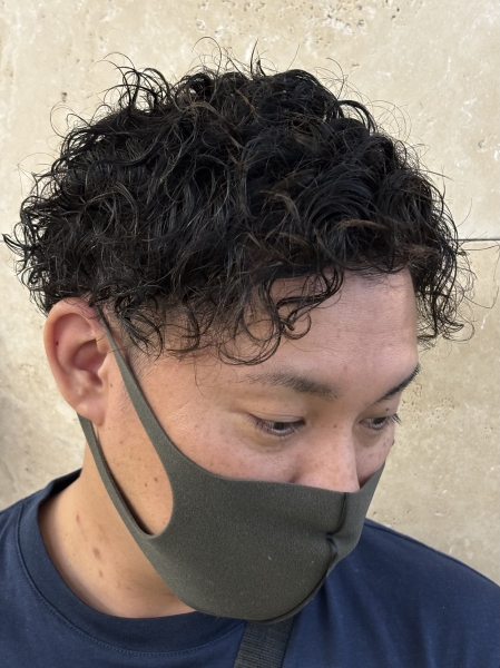 スパイラルパーマ