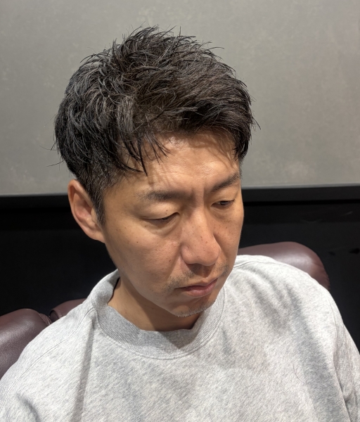 アップバングショート