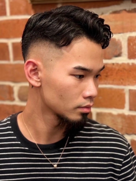 京都・河原町で人気のフェード×73スタイル｜中京区・四条の理容室