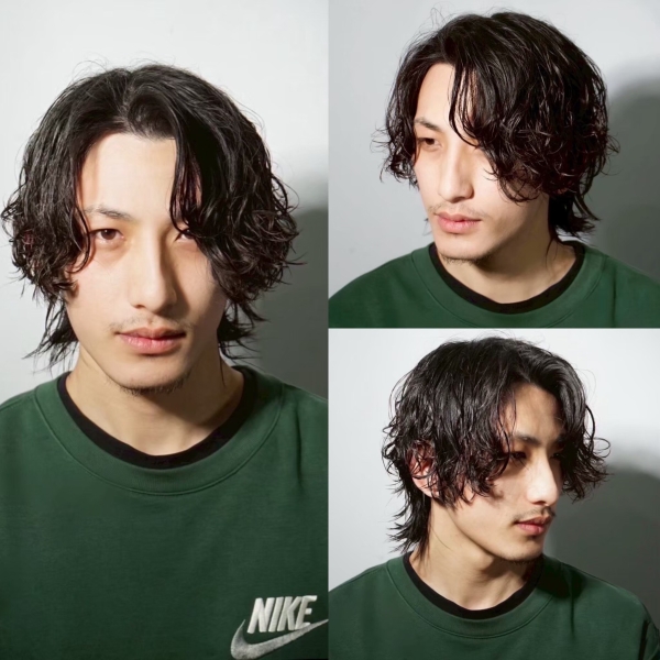 緩めスパイラルパーマ