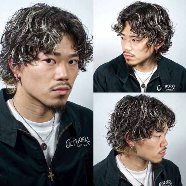 緩めスパイラルパーマ