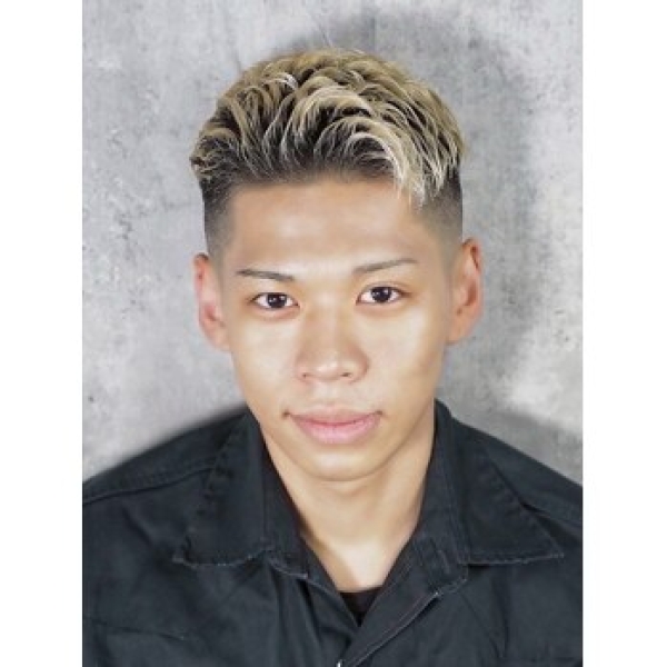 ハイトーン×かきあげで爽やかさU