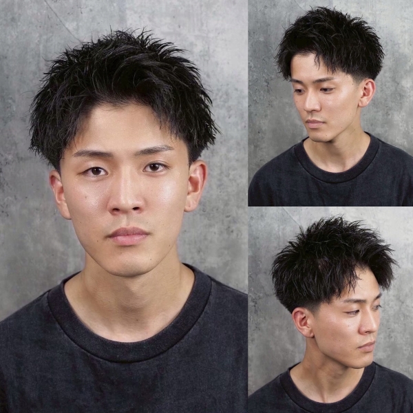 王道スパイキーショート