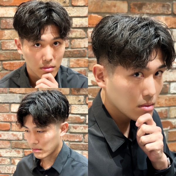 フェード×ショートセンターパート