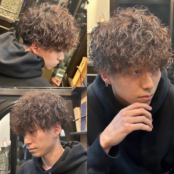 無造作スパイラルマッシュ