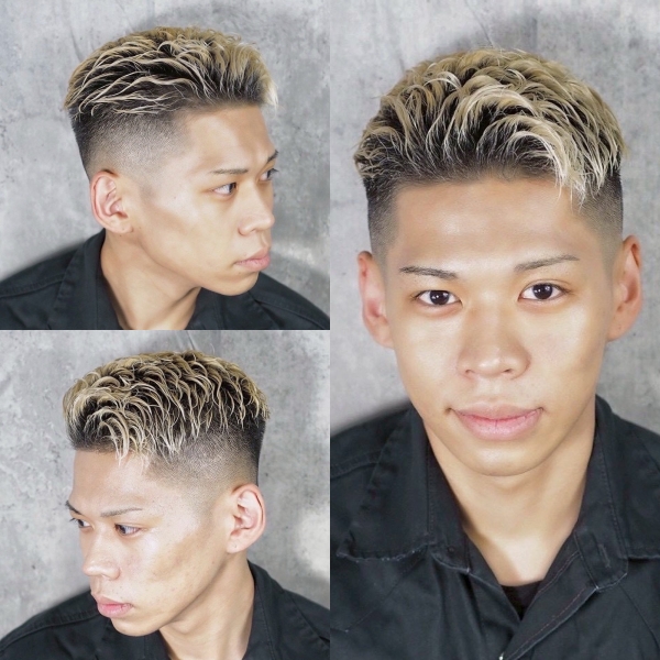 ブリーチ×フェードの最強スパイキーショート