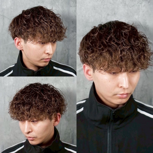 ストリートに魅せる束感スパイラルマッシュ