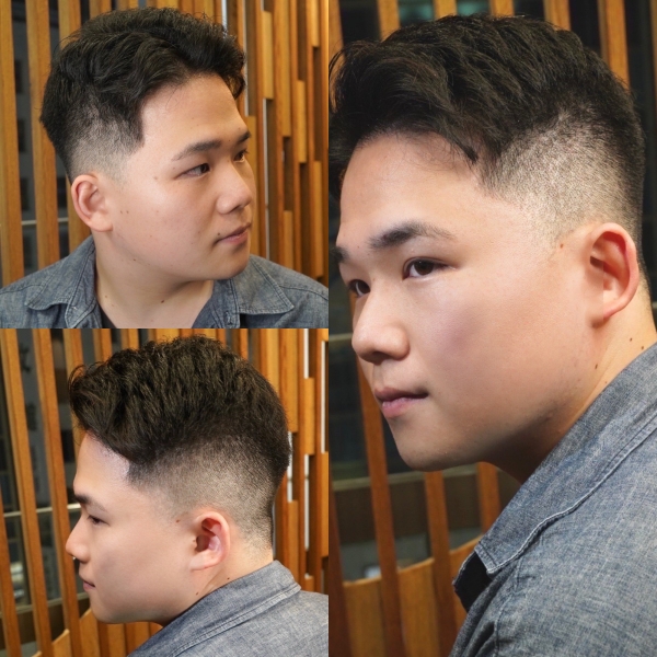 フェード×ビジネスショート