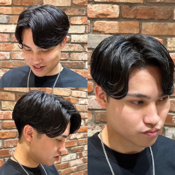 清潔感×抜け感。ナチュラルセンターパート