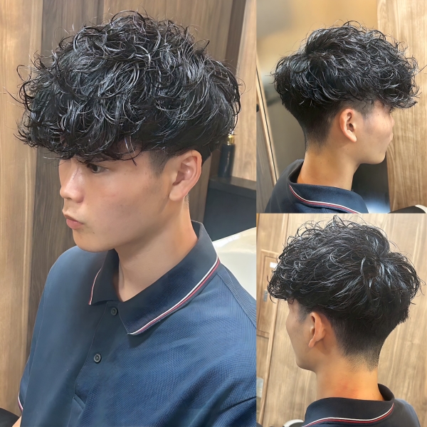 今っぽさがちょうどいいスパイラルパーマスタイル