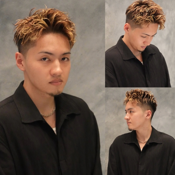30代の垢抜けアップバング