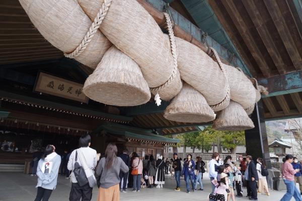 出雲大社で盃を交わす！！
