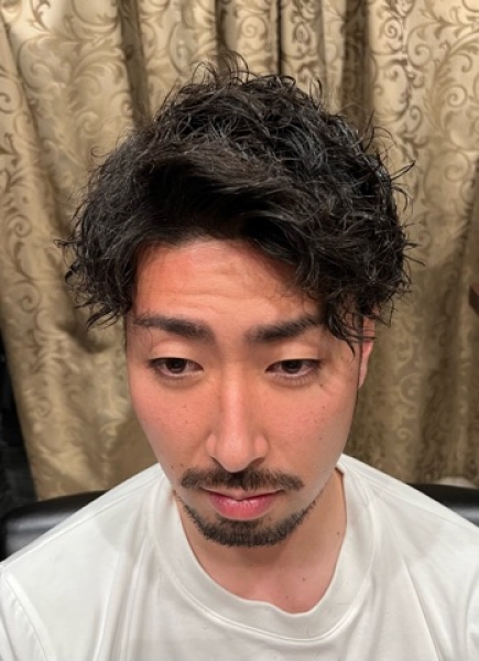 スパイラルパーマ