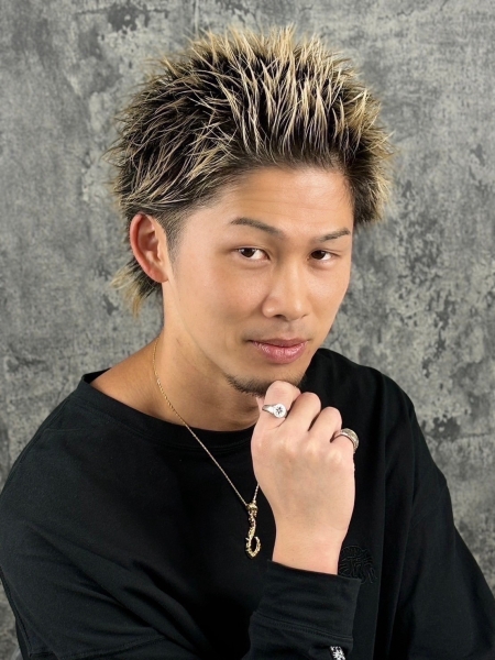 無造作朝楽セットならスパイキーショート🐧