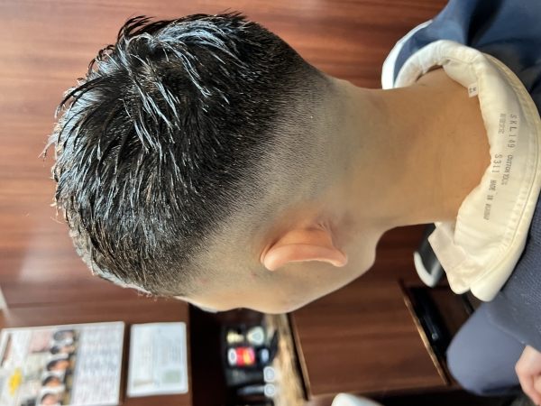 清潔感爆上げ！王道フェードスタイル