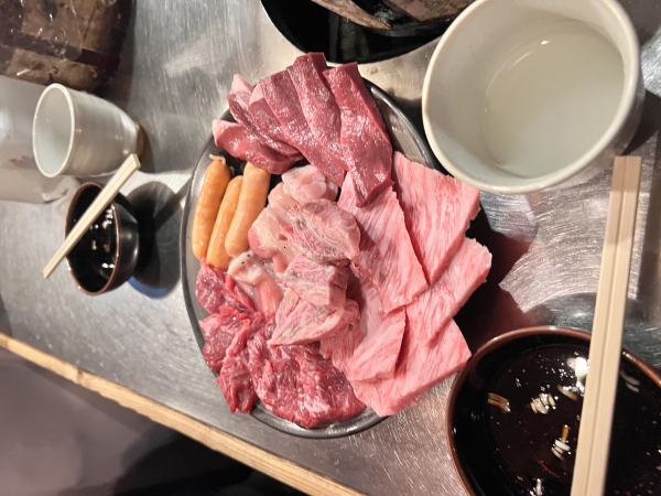 副店長と仕事終わりの焼肉