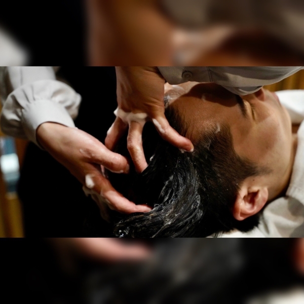 髪も疲れも整える男のご褒美マッサージ時間