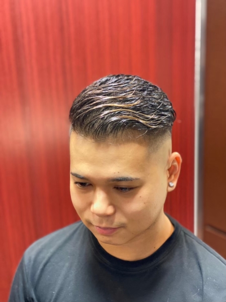 3月はスキンフェード×メンズパーマ