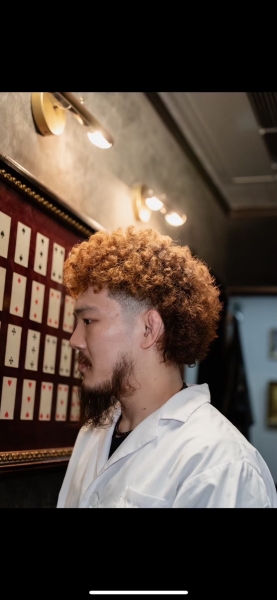 1月に挑戦する大人のアフロパーマ