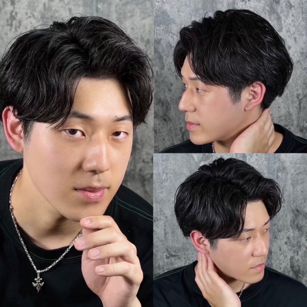 男の色気を引き出すニュアンスパーマ